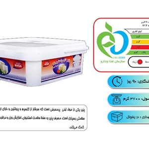 پنیر یواف نسبتا چرب ۳۷۰۰ گرمی پگاه