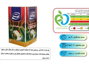 پنیر تازه پاستوریزه سطلی پگاه