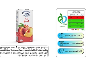 آب هلو پدیده ۱ لیتری پگاه