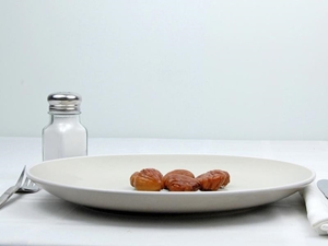 آجیل، شاه بلوط، چینی، آب پز و بخارپز